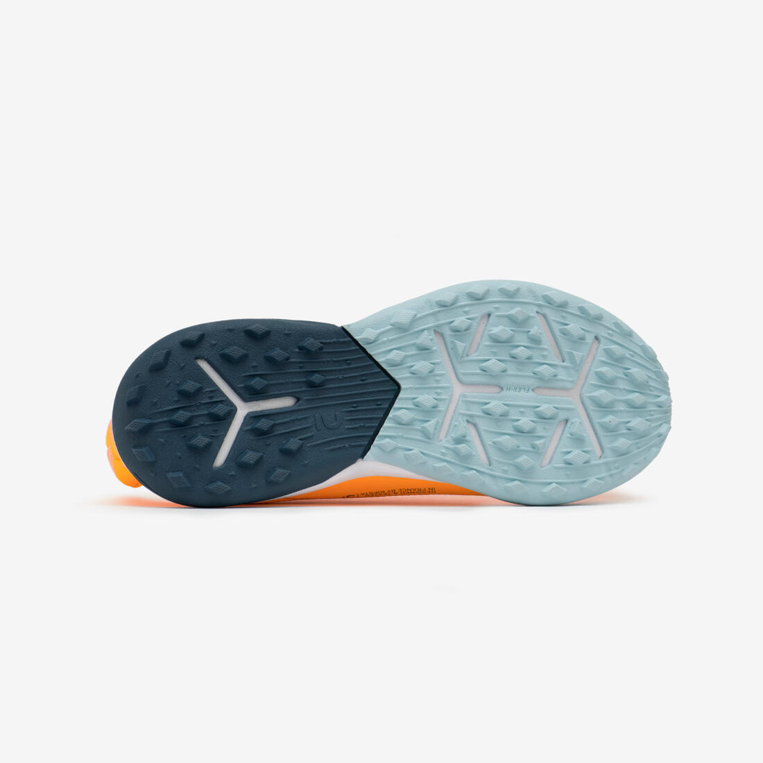 CHAUSSURES DE FOOTBALL ENFANT A SCRATCH VIRALTO I  EASY TURF TF NEBULA