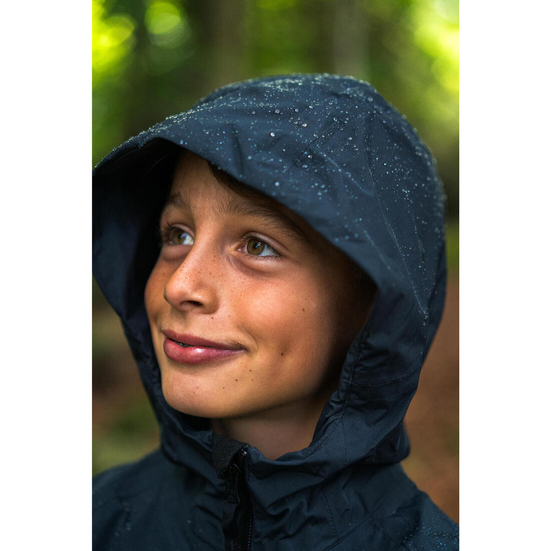 Veste imperméable de randonnée enfant 7-15 ans, MH500 girs