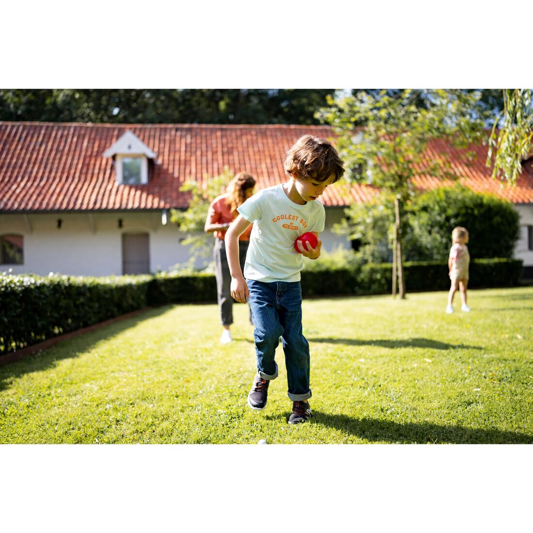 Jeu de 8 boules de pétanque en plastique