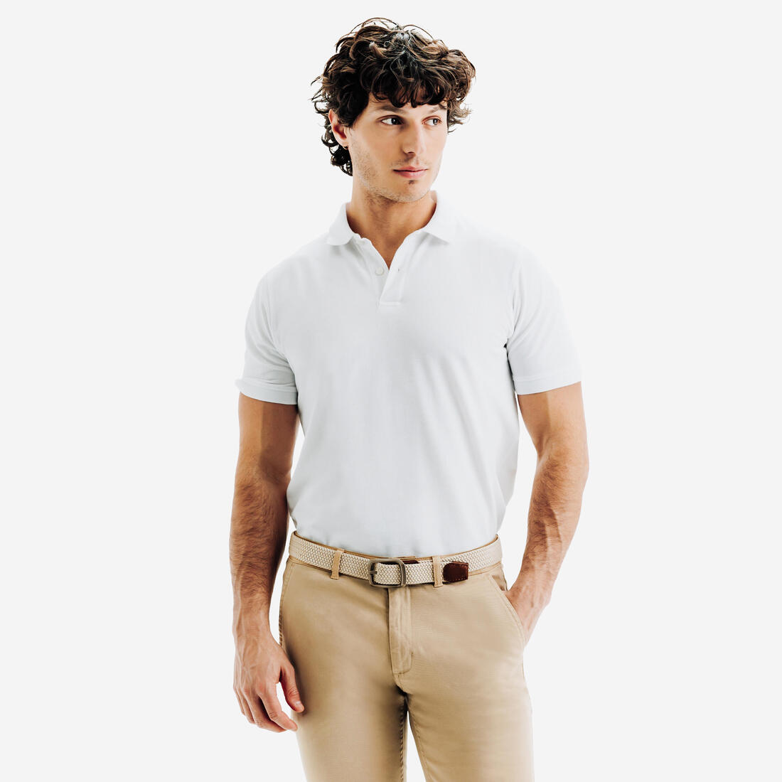 Ceinture golf tressée élastique & extensible