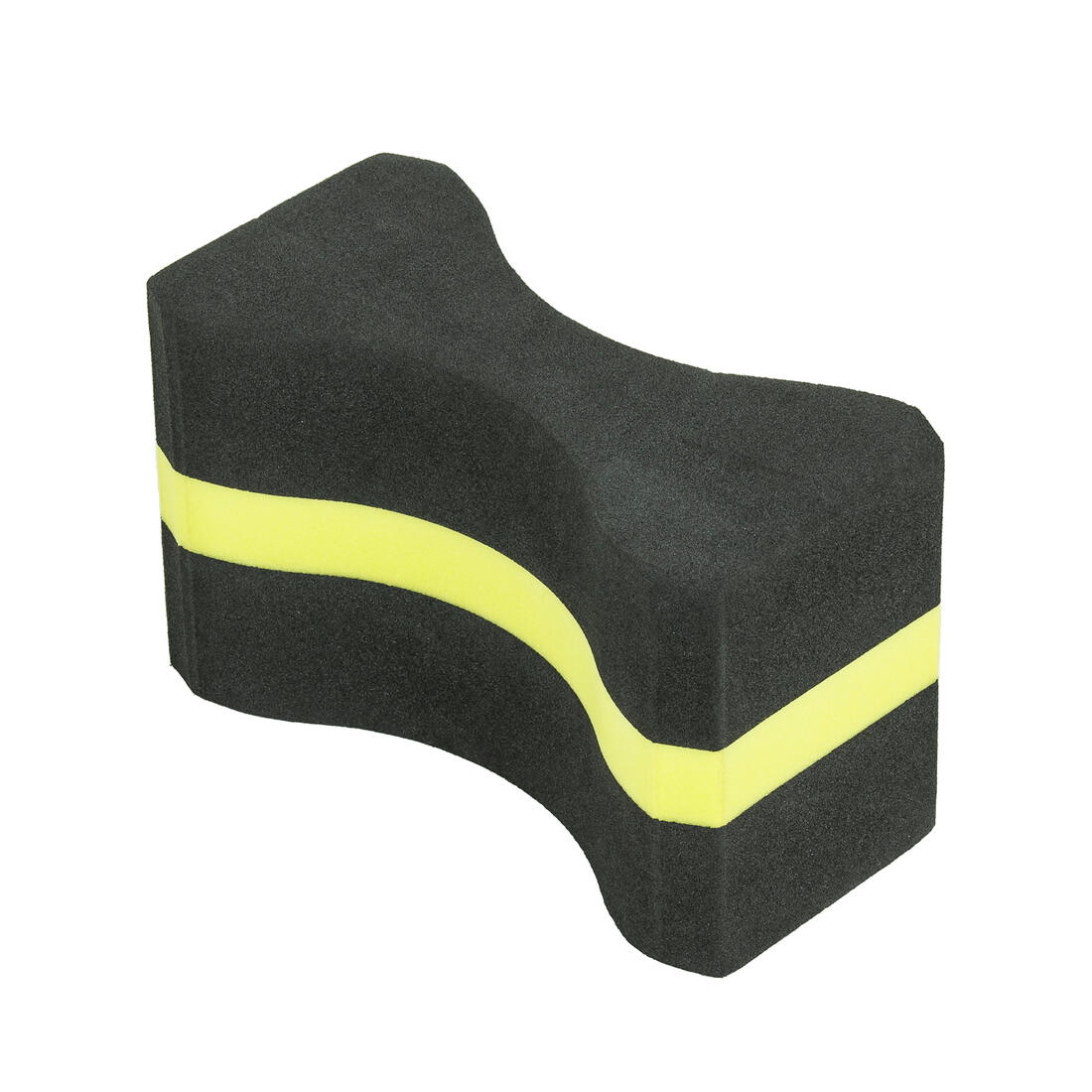 Pullbuoy de natation 500 taille m noir jaune