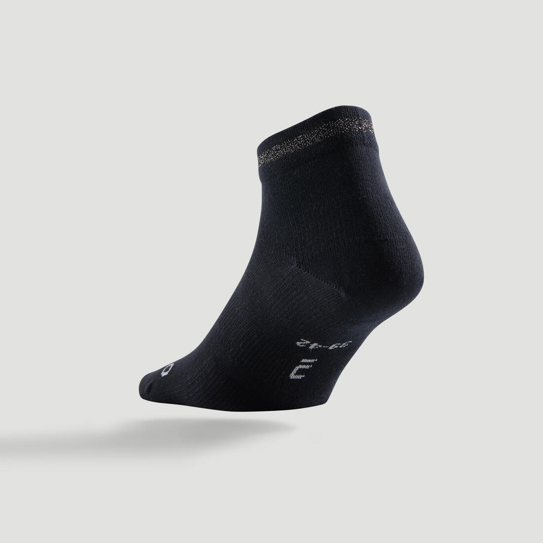 CHAUSSETTES DE SPORT MI-HAUTES RS 160 BLANCHES LOT DE 3.