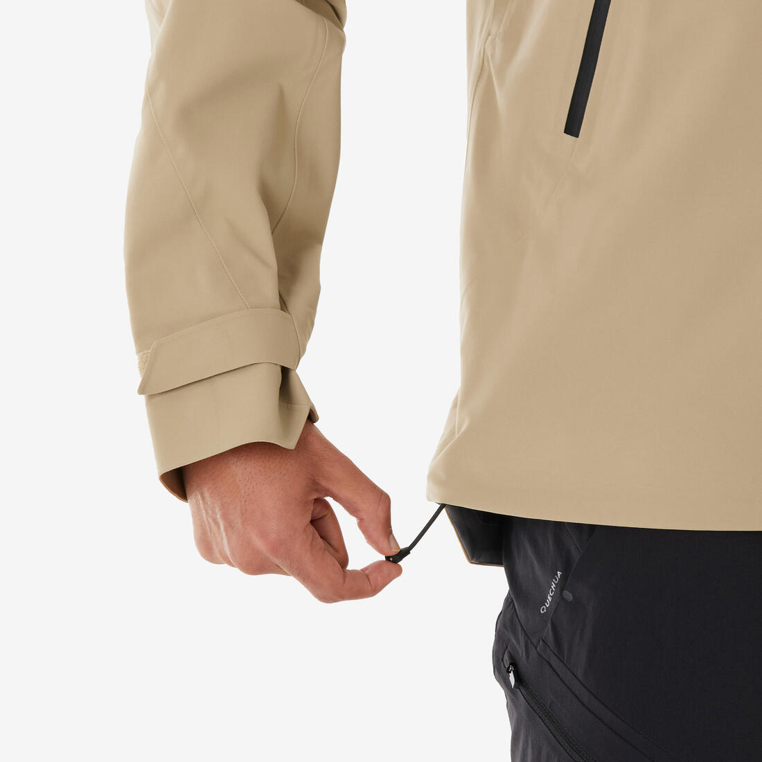 Veste imperméable et respirante de randonnée homme, MH500