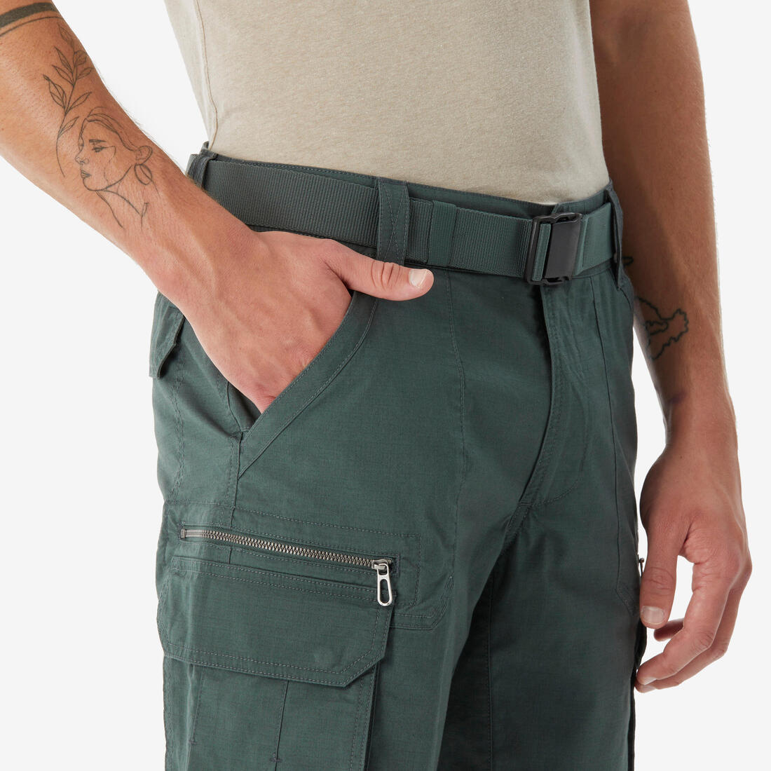 Short de randonnée homme, NH500 Cargo