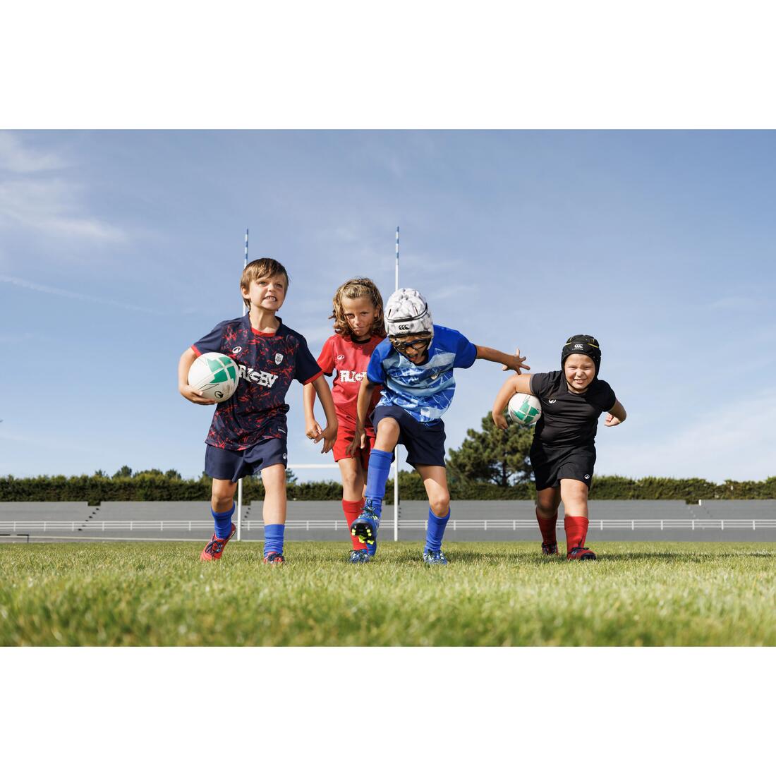Maillot manches courtes de rugby enfant - r100