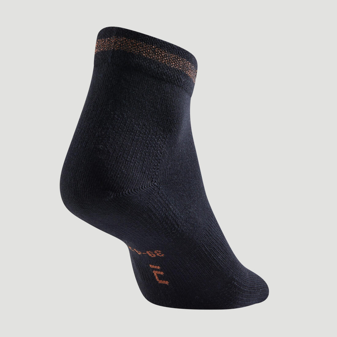 CHAUSSETTES DE SPORT MI-HAUTES RS 160 BLANCHES LOT DE 3.