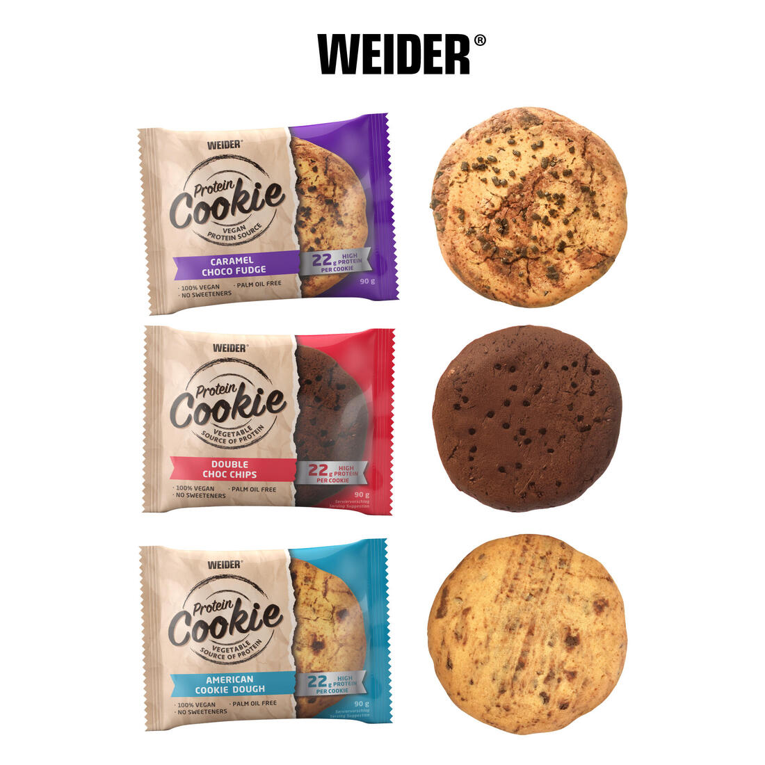 Weider Cookie Mix 3x50grs