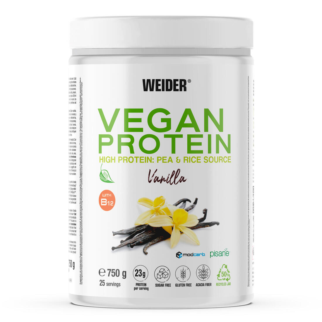 Proteine vegan 750g vanille