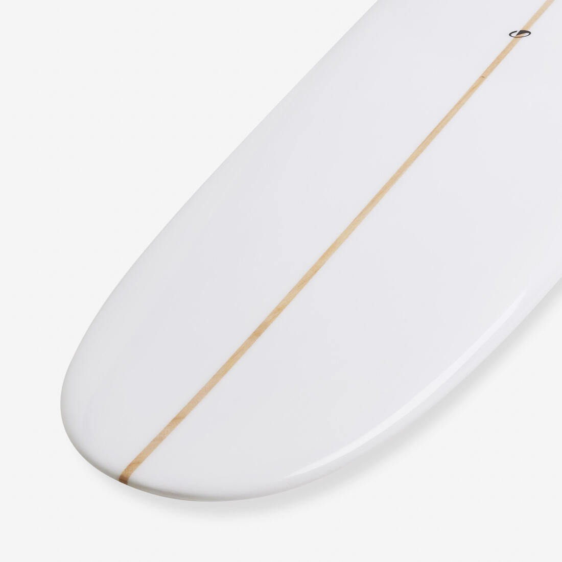 Planche de longboard surf 9'4, 900 Noserider clear blanc