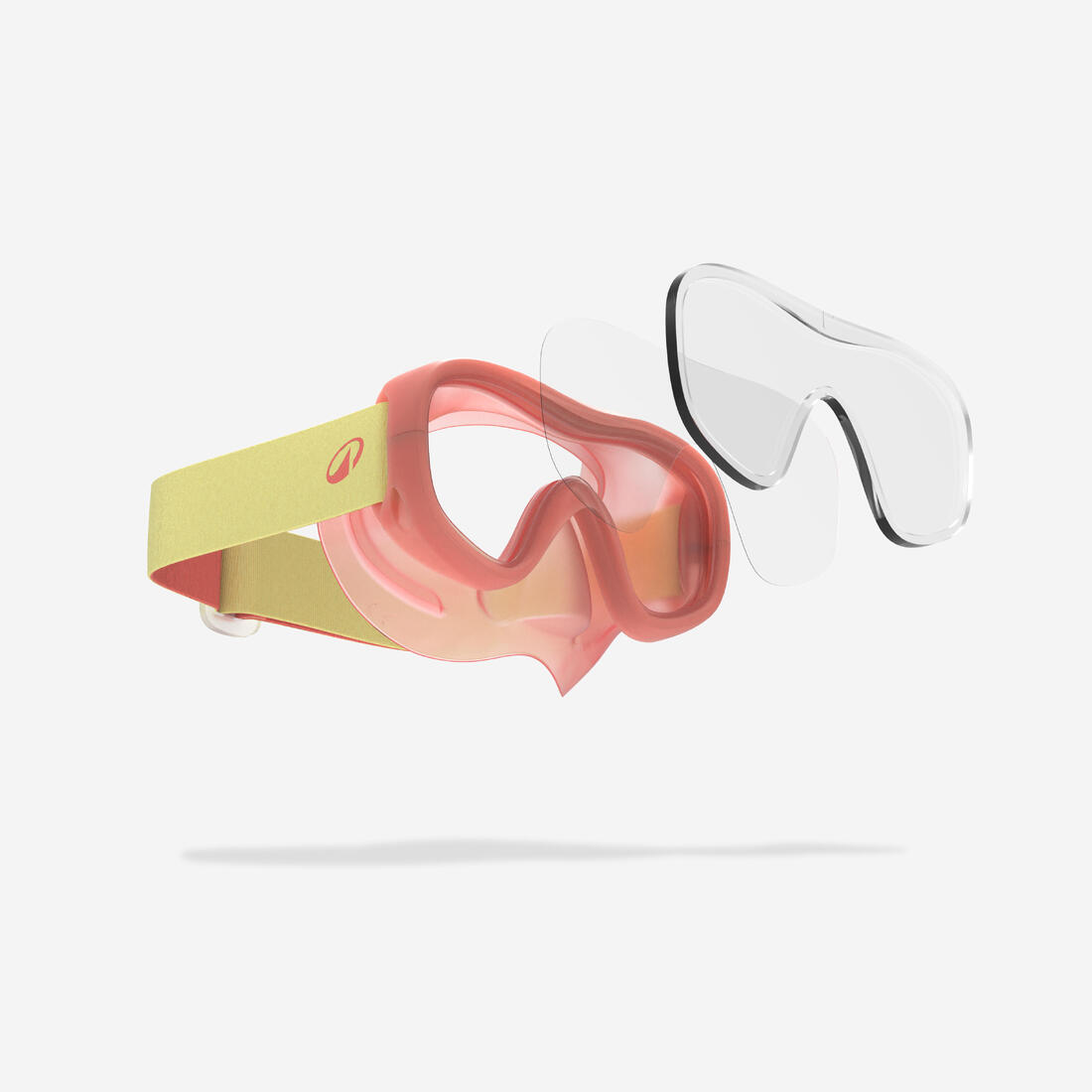 Masque plongée ANTI-BUÉE enfant, 100 confort