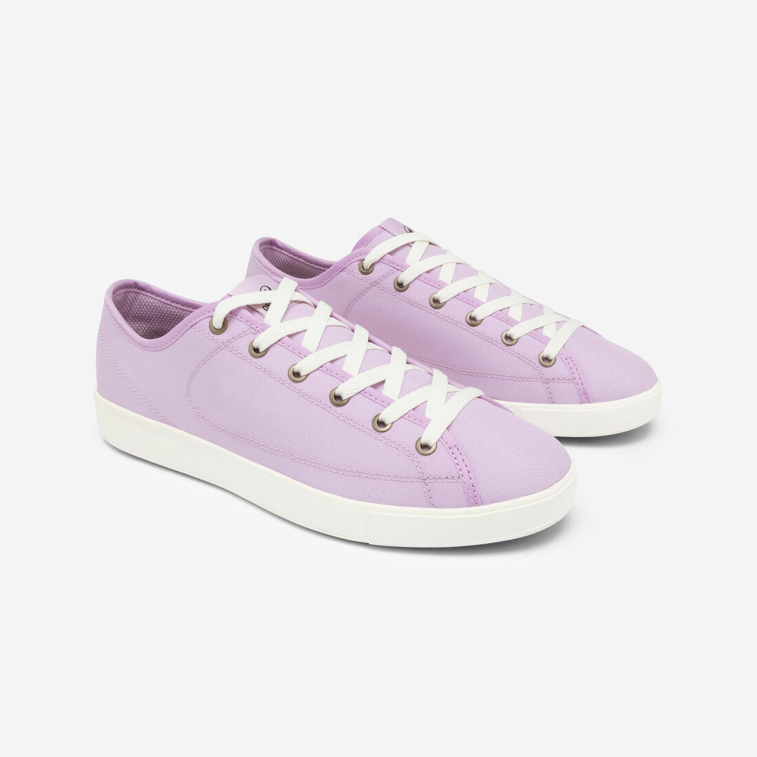 Baskets Purecourt 60 en toile femme, violet lilas