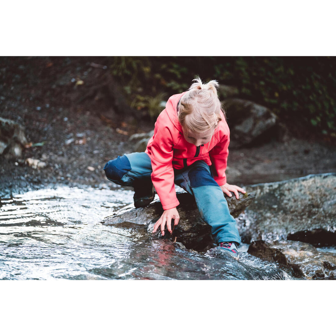 Pantalon softshell de randonnée enfant 2-6 ans, MH900