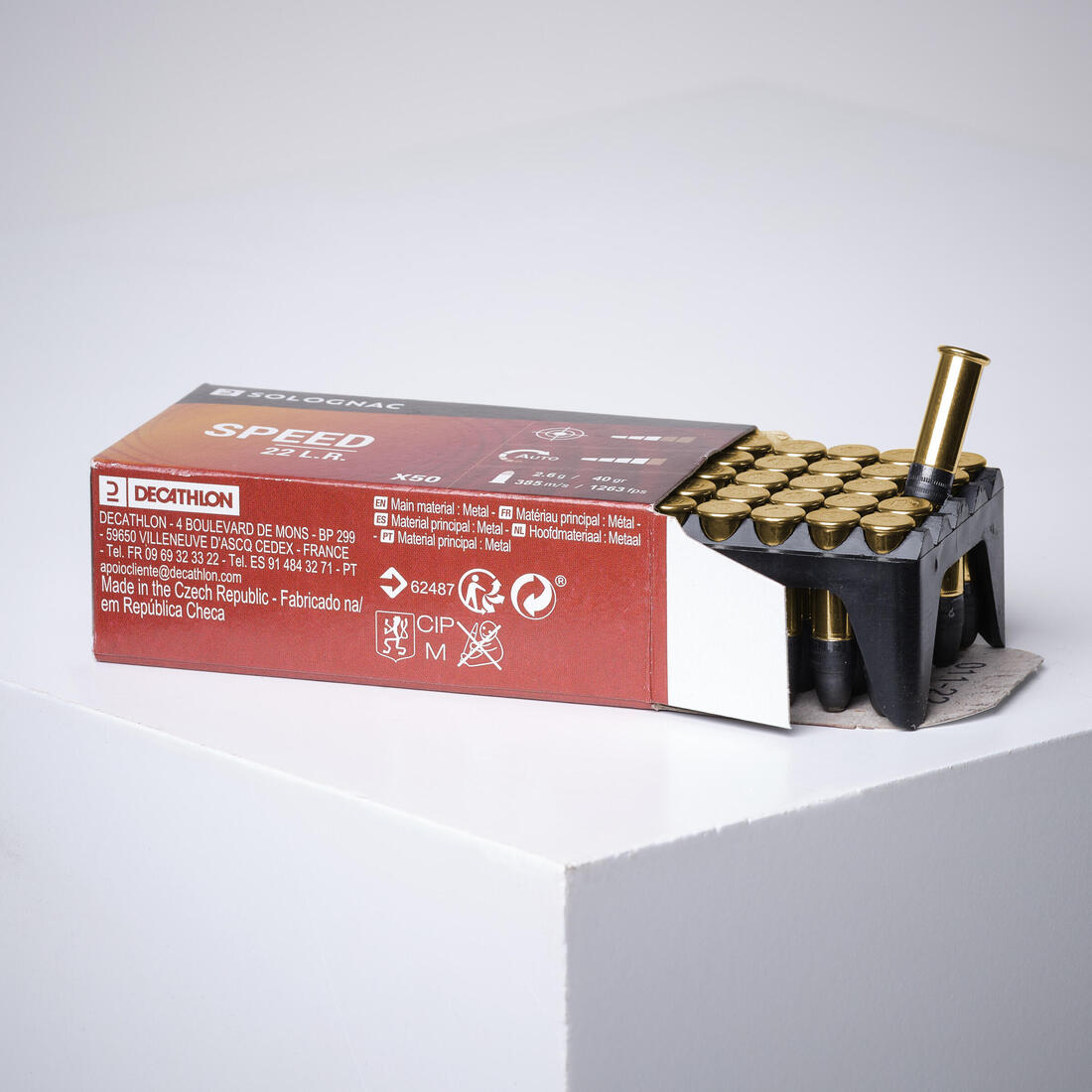 Balle 22 long rifle speed x50