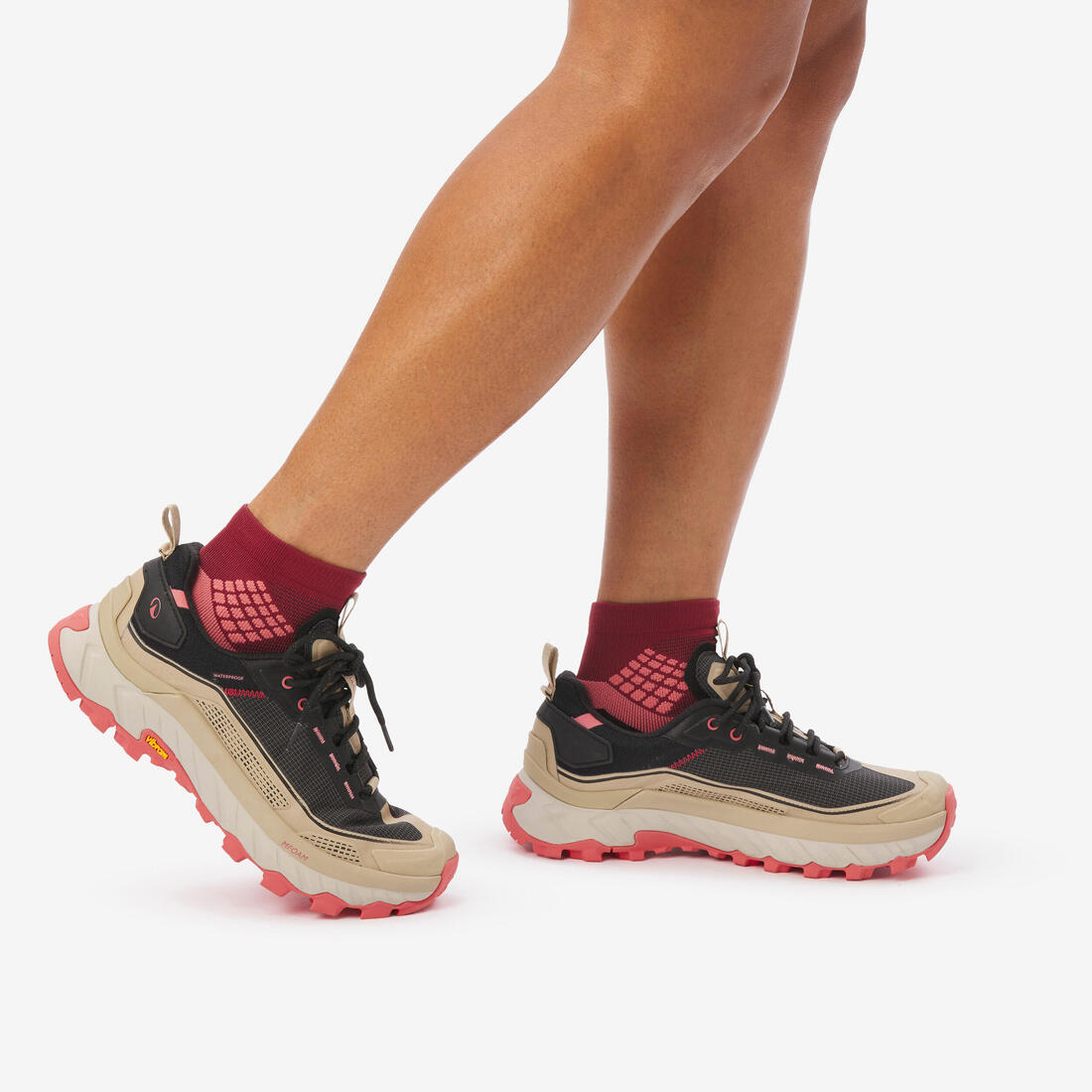 Chaussures de randonnée basses imperméables femme, MH900