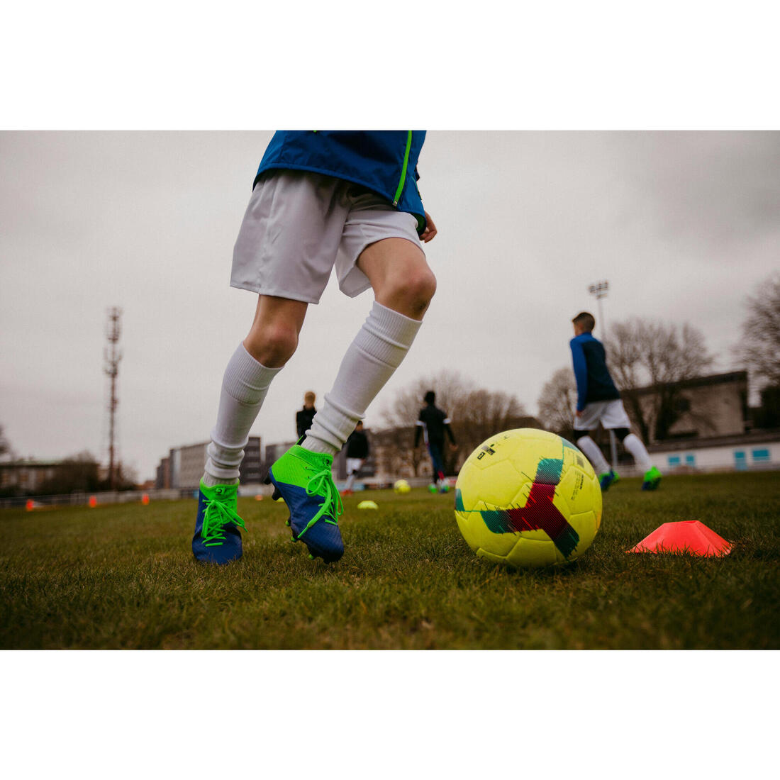 Short de football viralto club enfant marine
