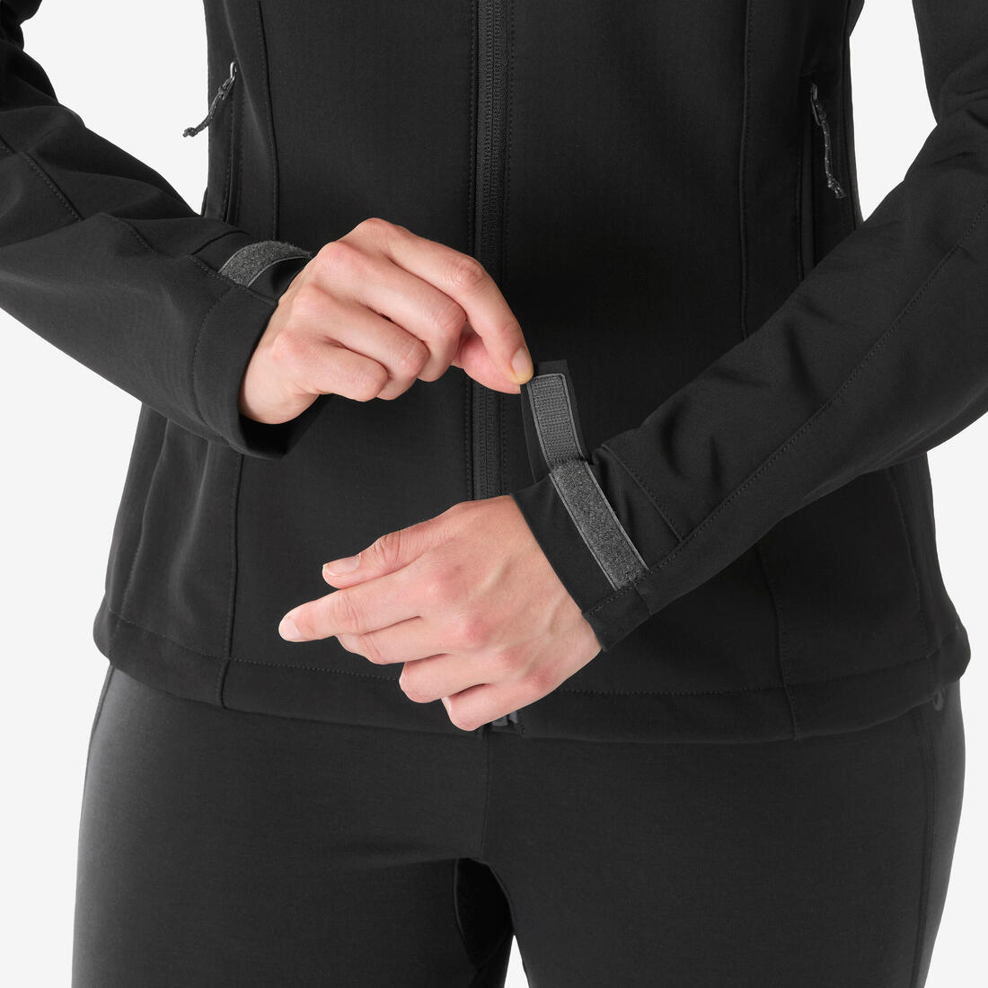 Veste softshell coupe-vent femme, MT500