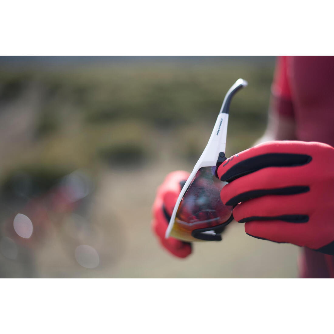 Lunettes VTT XC RACE Photochromique Fluo CAT 1>3