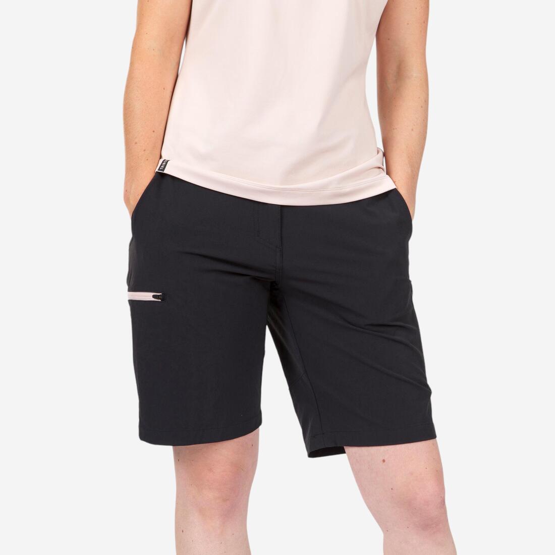 Short de voile leger et résistant sailing 500 femme noir