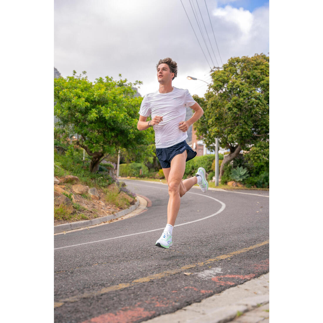 Chaussettes de running KIPRUN run900 épaisses mid noires