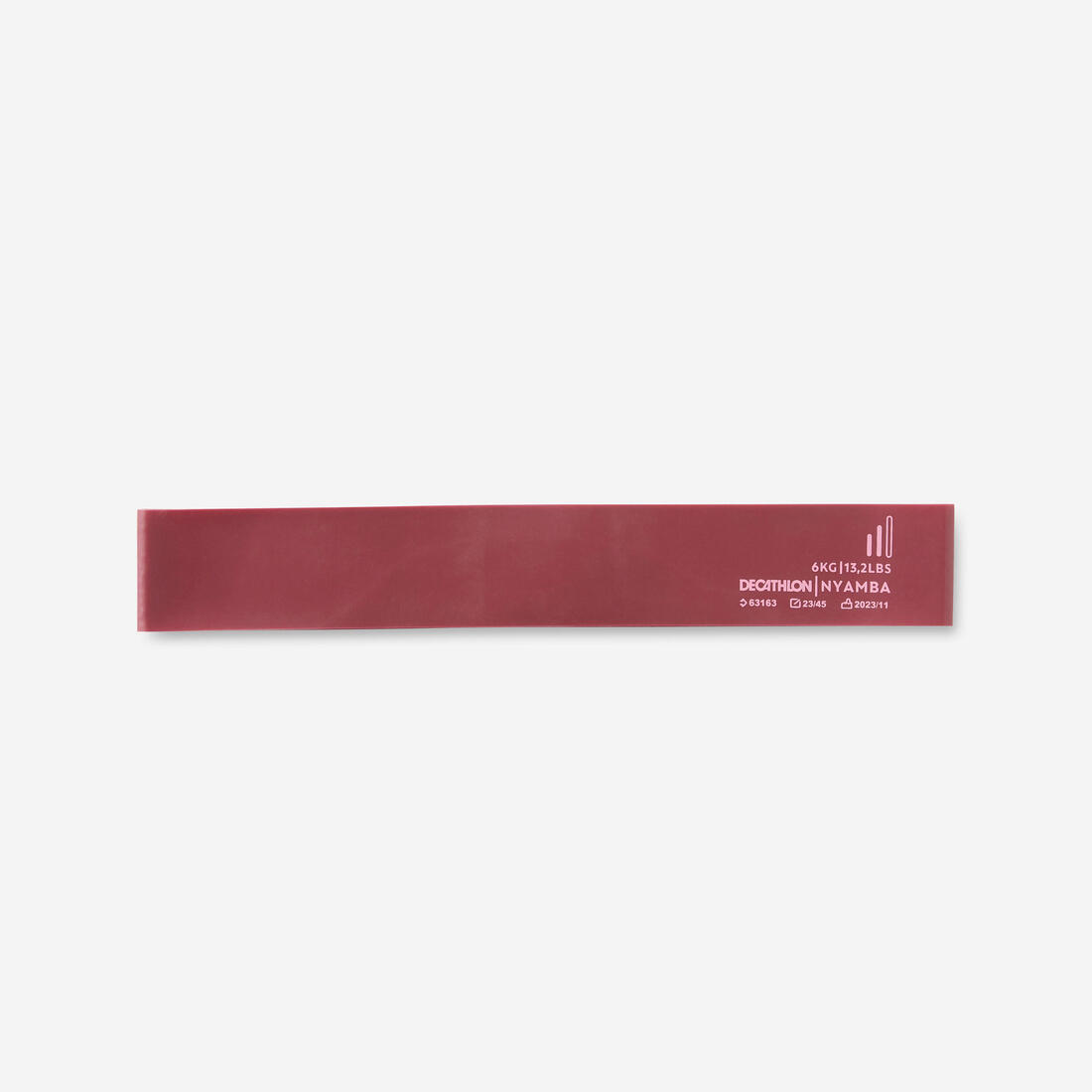 Elastique caoutchouc pour fessier violet - moyen