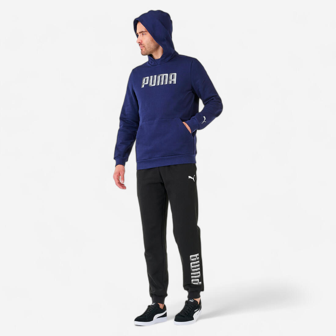 Pantalon jogging fitness PUMA homme noir
