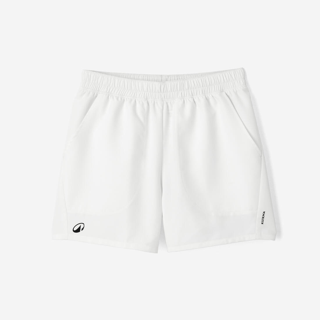 Short de tennis enfant, Essentiel blanc