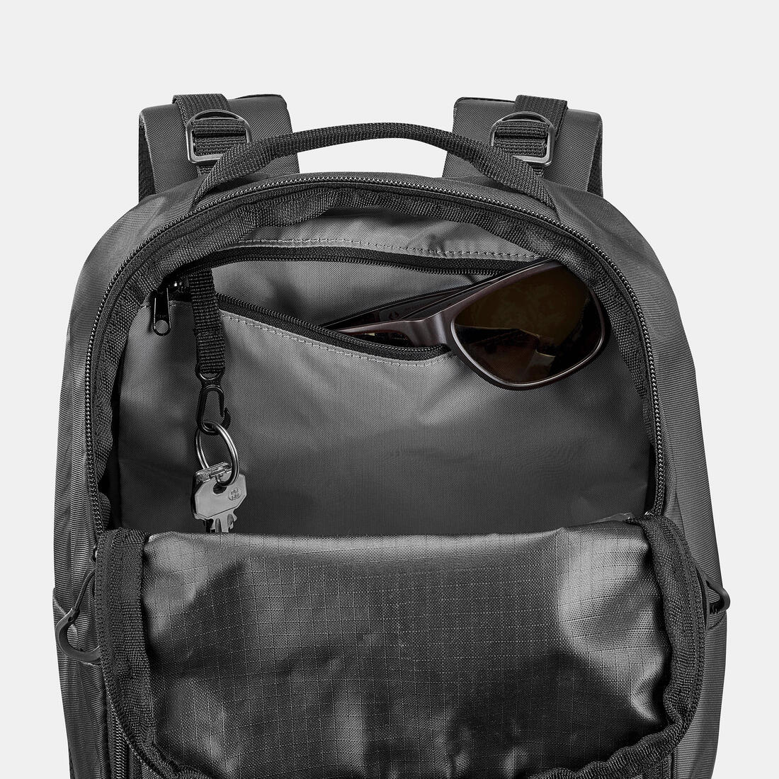 Sac à dos de randonnée montagne 20L, MH100 noir