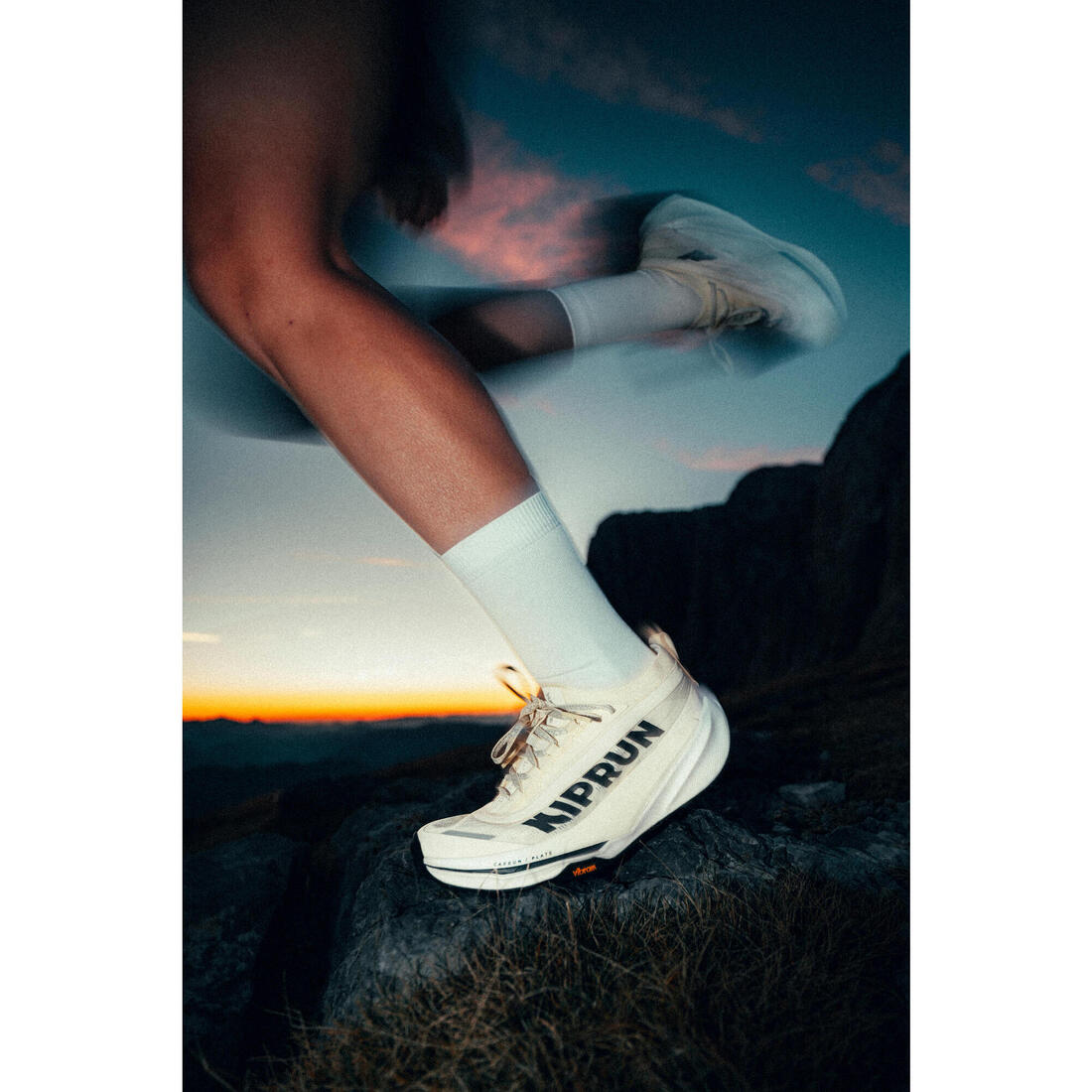 Chaussures de running trail plaque carbone homme, Kiprun Kipsummit race