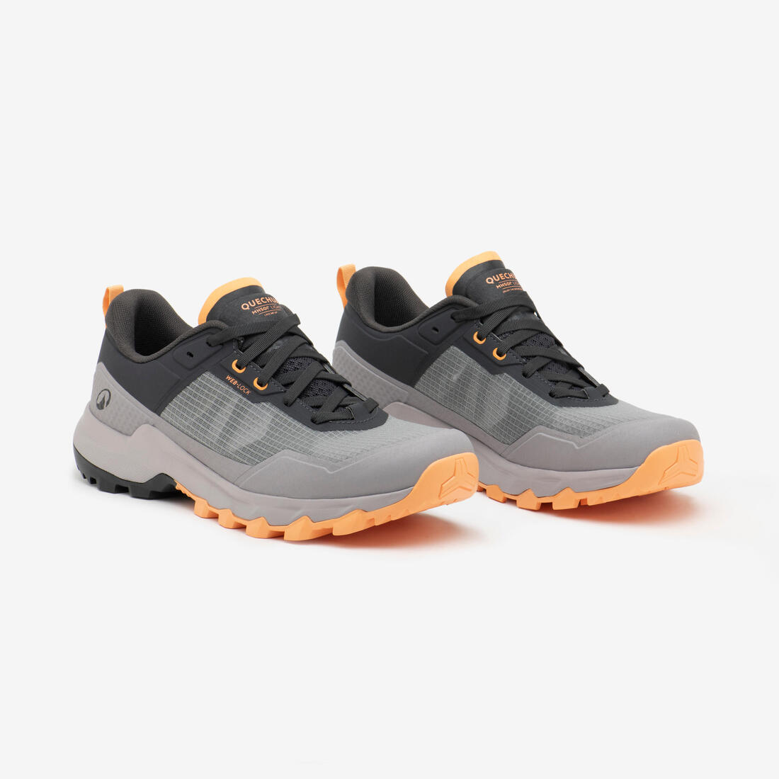 Chaussures de randonnée montagne légères homme, MH500 Light gris