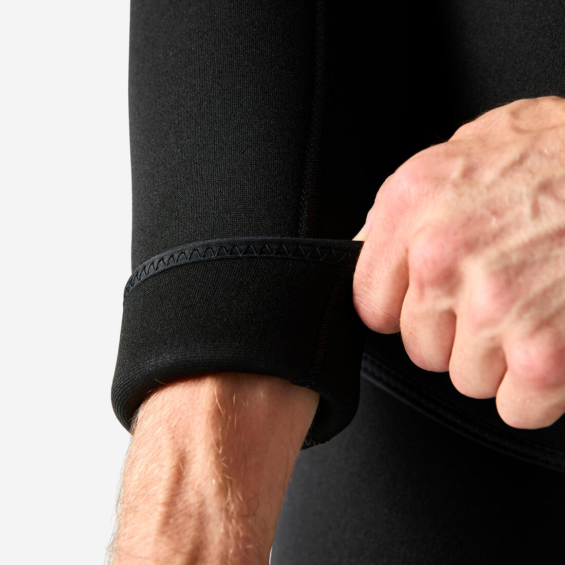 Veste Chasse sous-marine et apnée néoprène Ocena 5mm homme, SPF 500 Noir