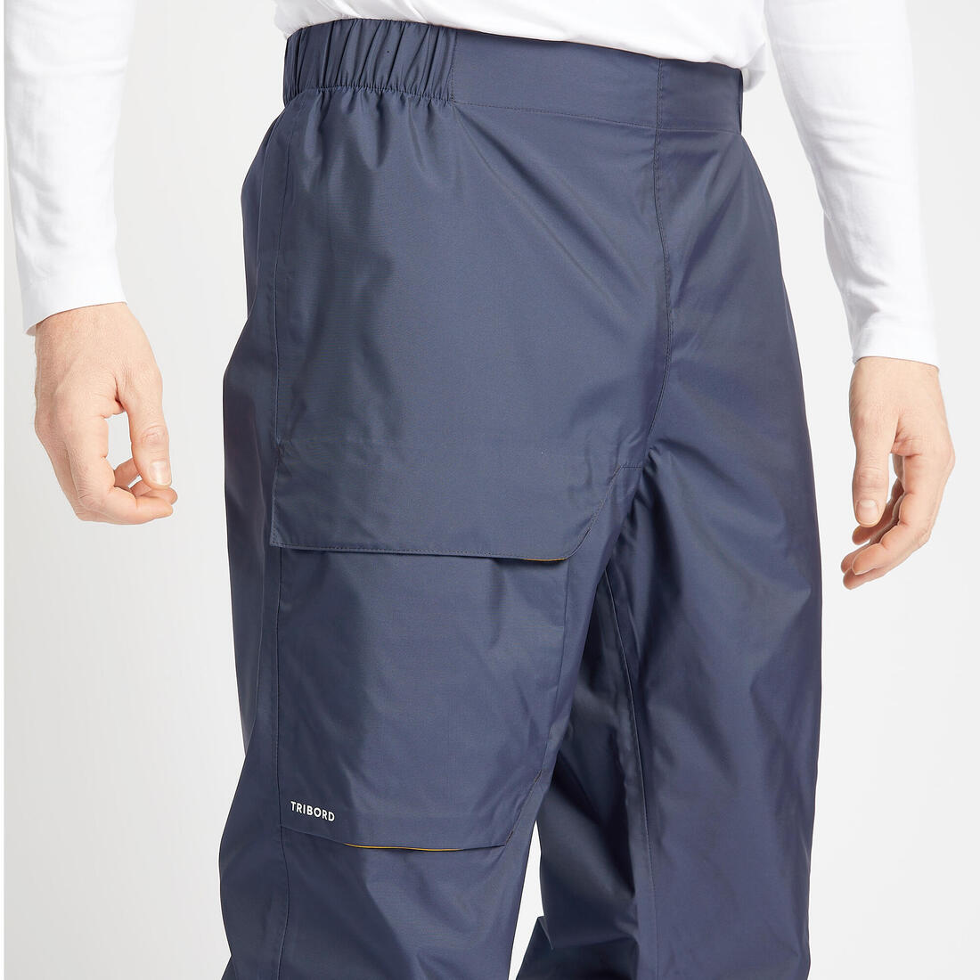Surpantalon imperméable de voile homme  SAILING 100 Navy