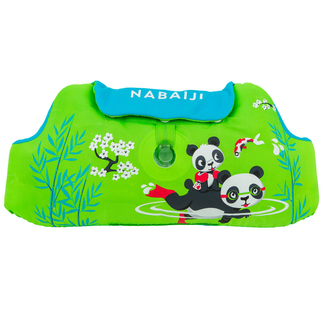 Brassards-ceinture piscine évolutif TISWIM enfant bleu "DRAGON"