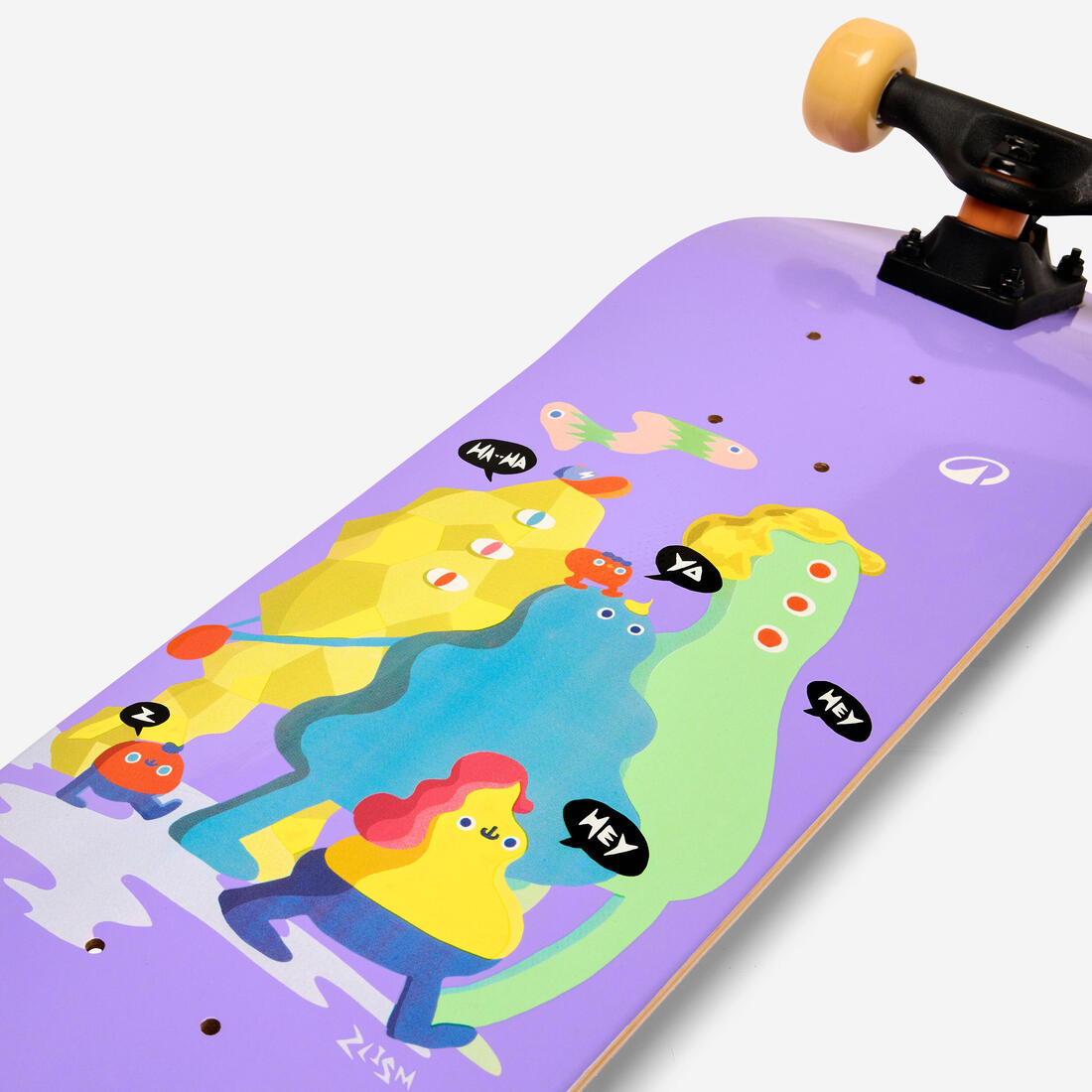 Skateboard enfant 3 à 7 ans Play 120 HAPPY MOUNTAINS