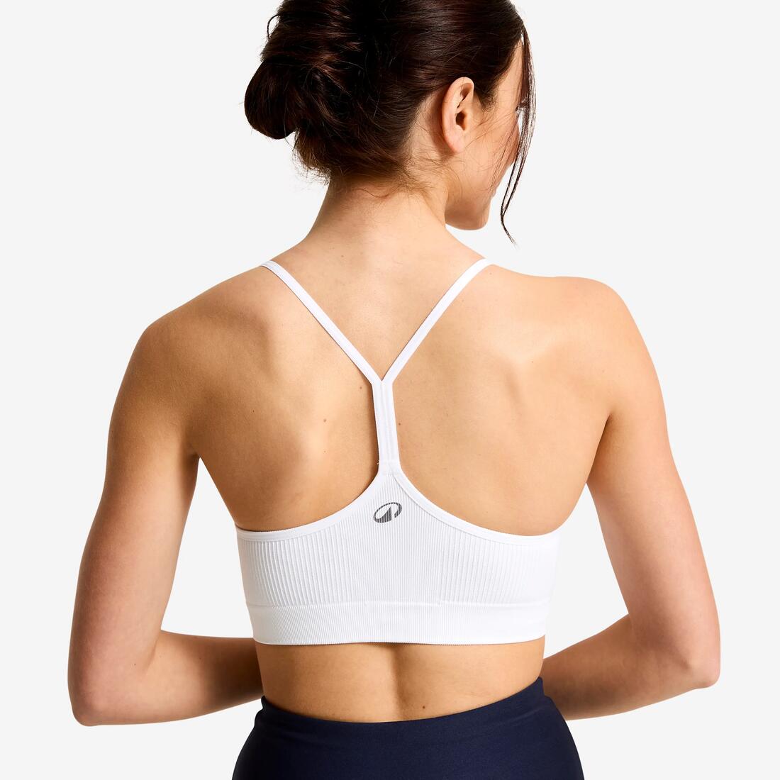 Brassière bralette côtelée femme