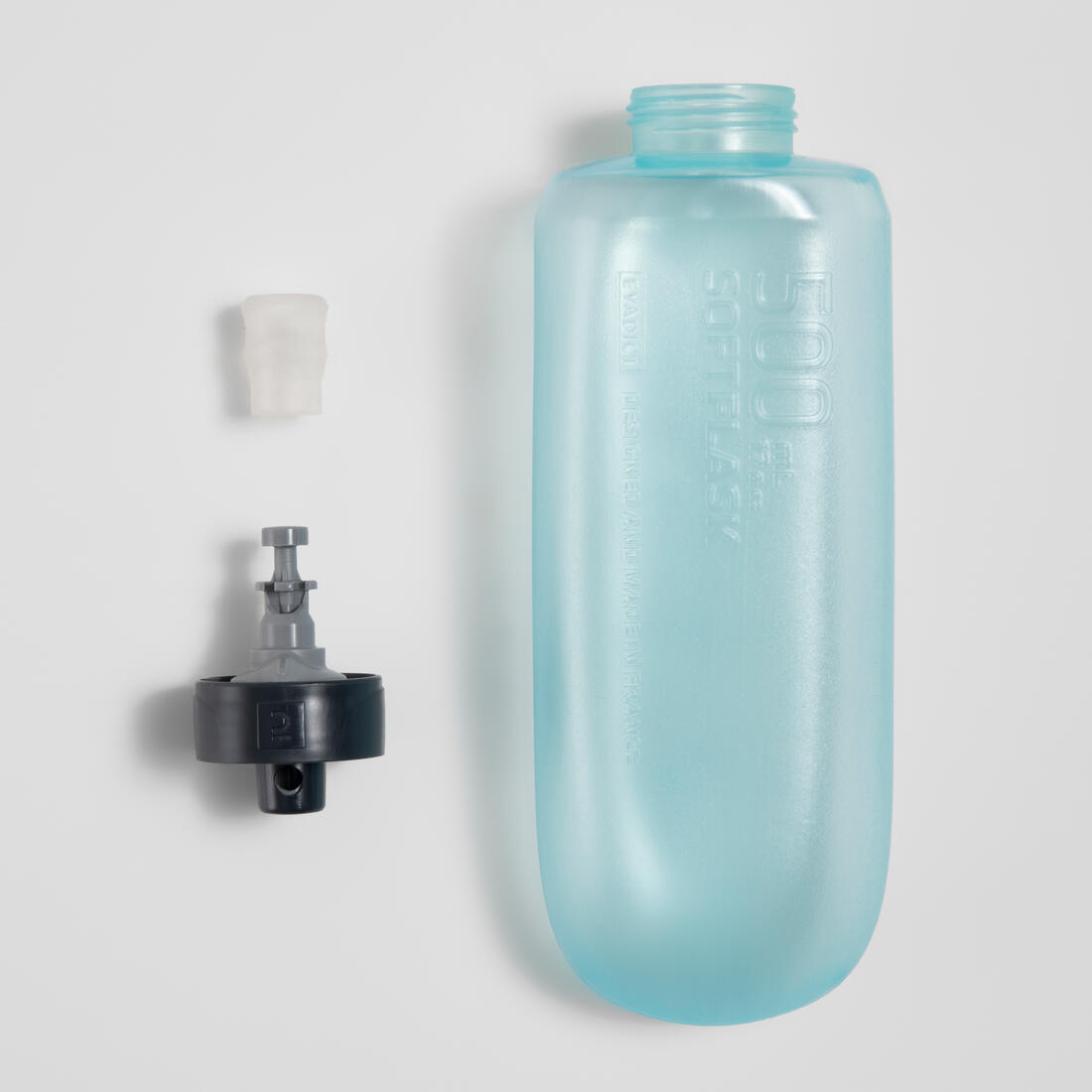 Gourde flasque souple 500 ml extrudée trail running