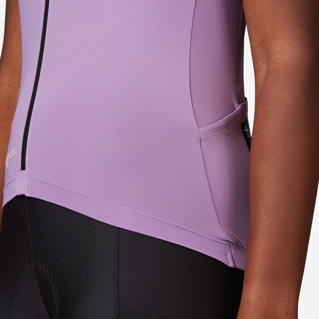 Maillot vélo route manches courtes été ajusté femme - EDR 2