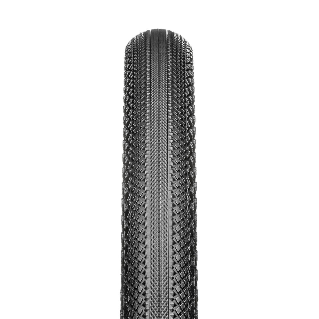 Pneu Gravel - Hutchinson Overide 700x35 Hardskin Tubeless Ready noir