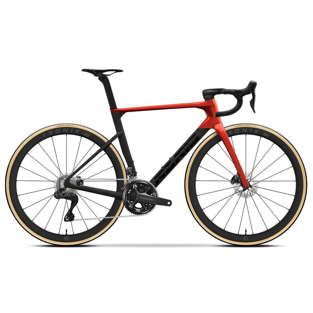 Vélo de course ARDRIS PERFORMANCE ROUGE VOLCANIQUE