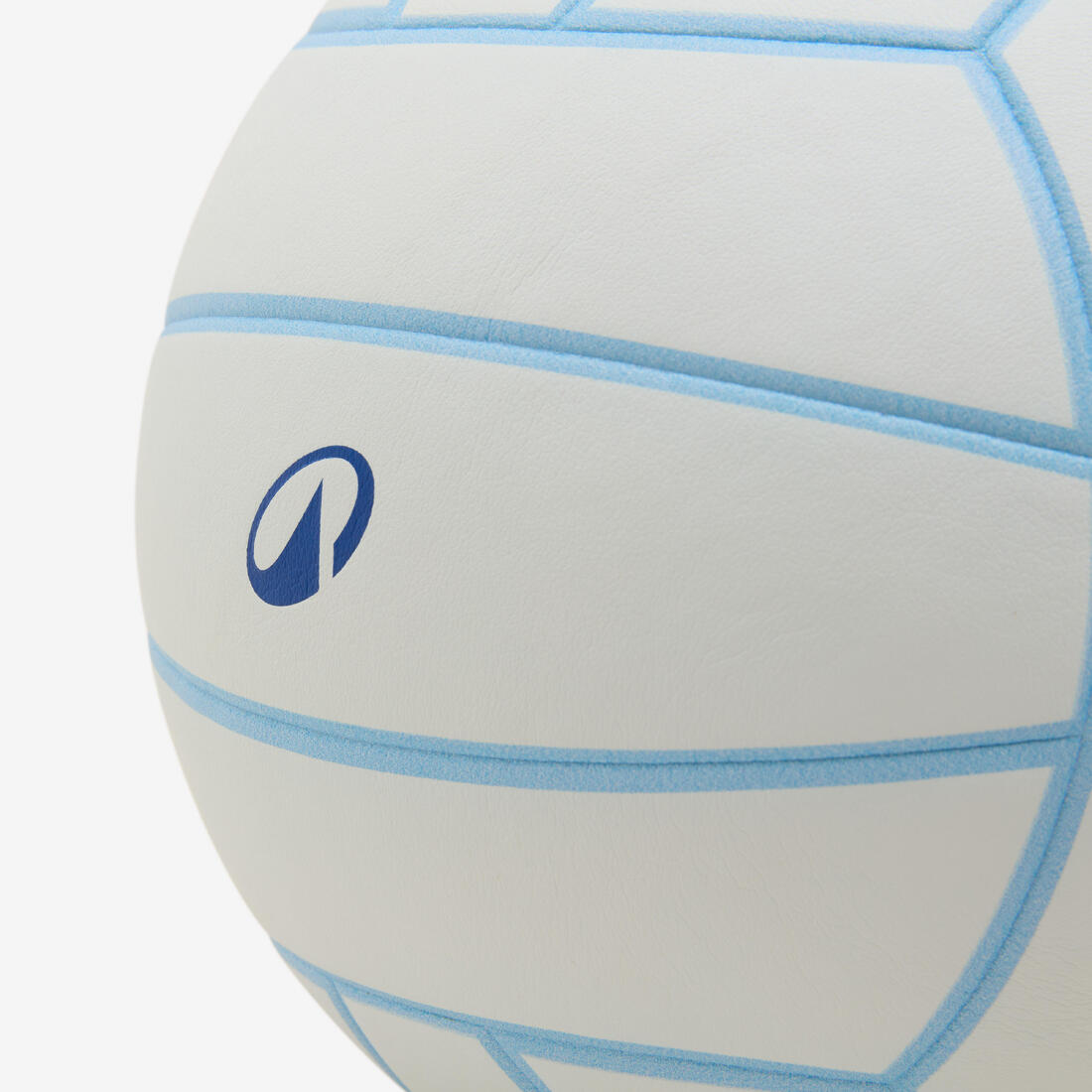 Ballon de volley-ball V500 gris, bleu et