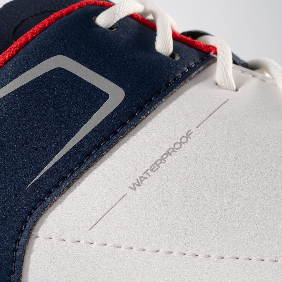Chaussures golf grip waterproof enfant - MW500 blanc et