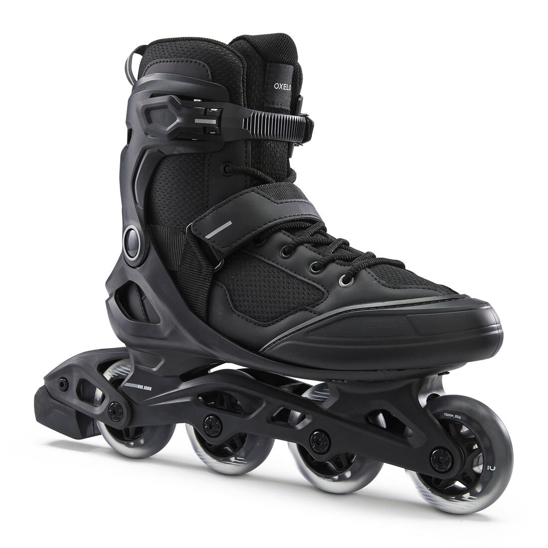 Roller fitness adulte FIT100 Noir Argent