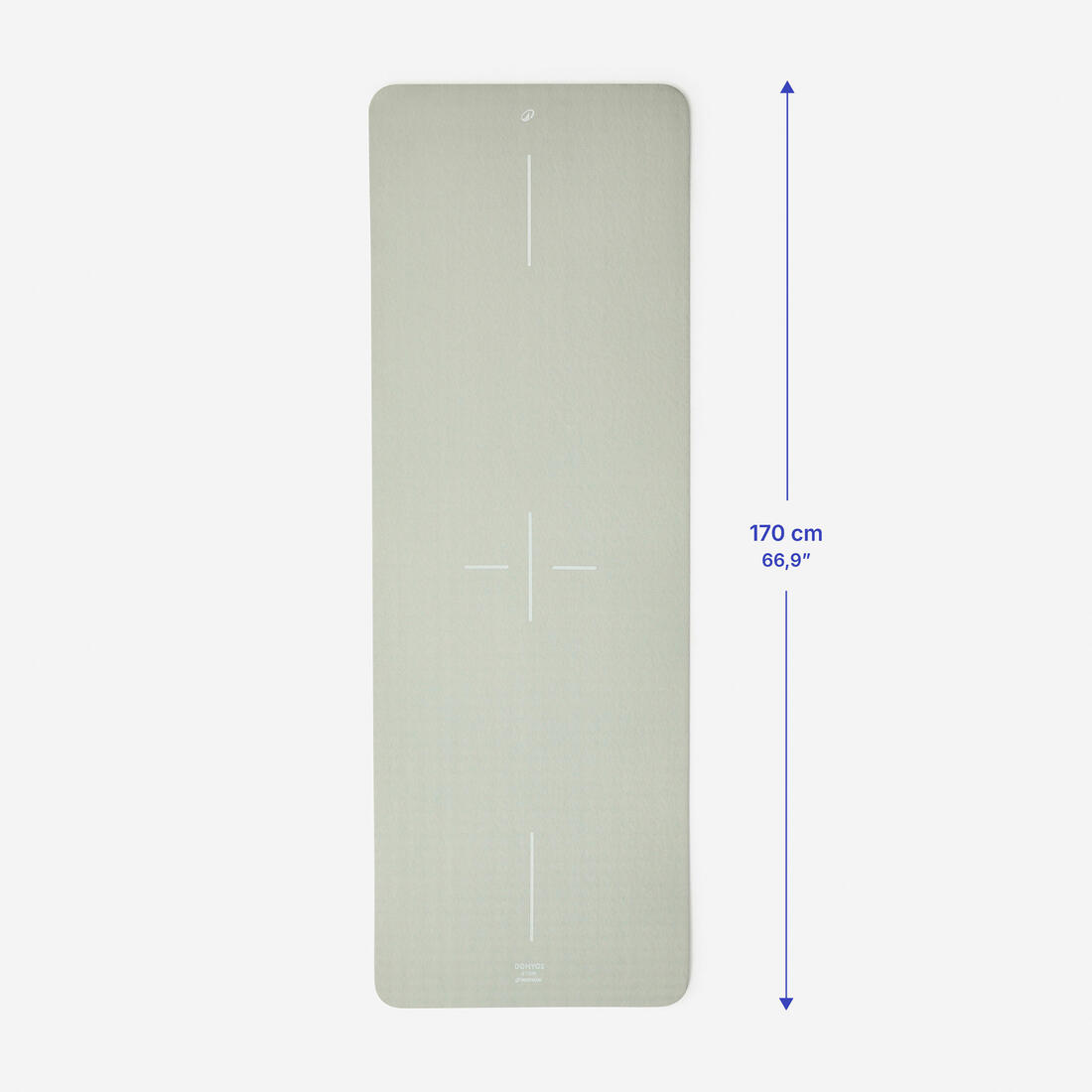 Tapis de fitness résistant et adhérent épaisseur 8 mm