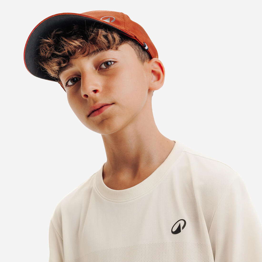 T-shirt de tennis Junior - T-shirt Light bleu foncé