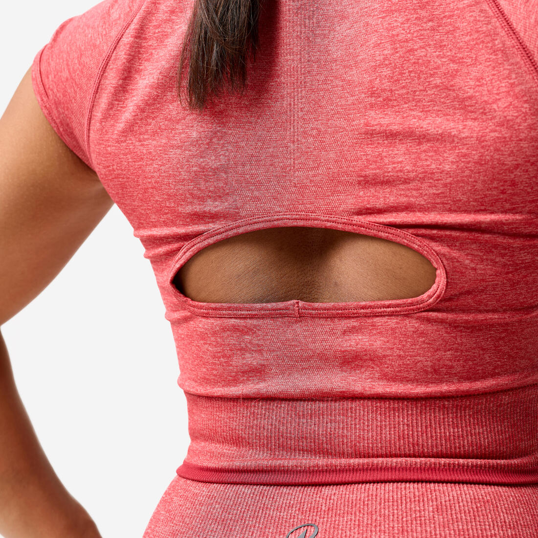 Crop top seamless de musculation femme