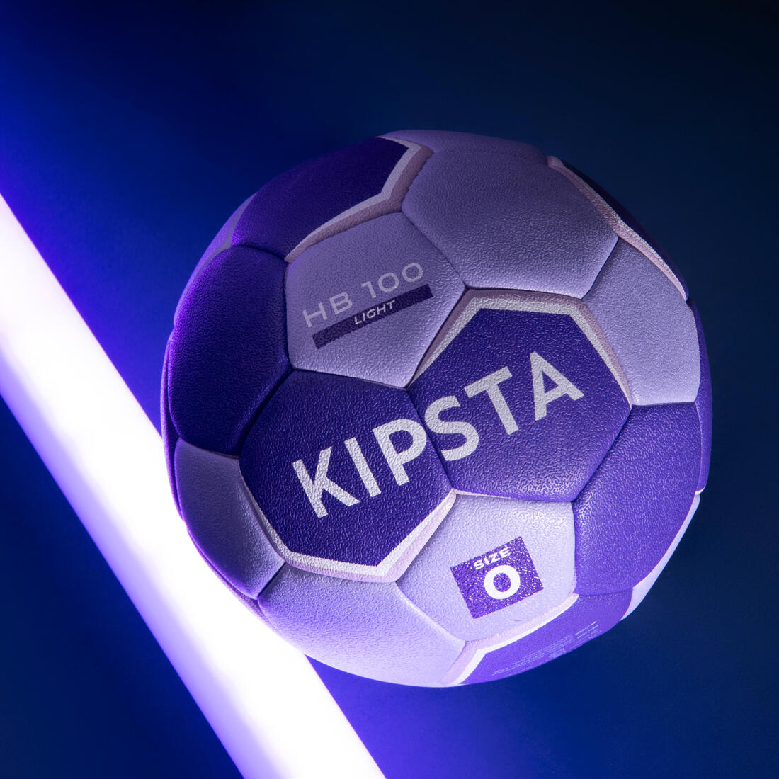 Ballon de handball taille 0 - hb100 light violet