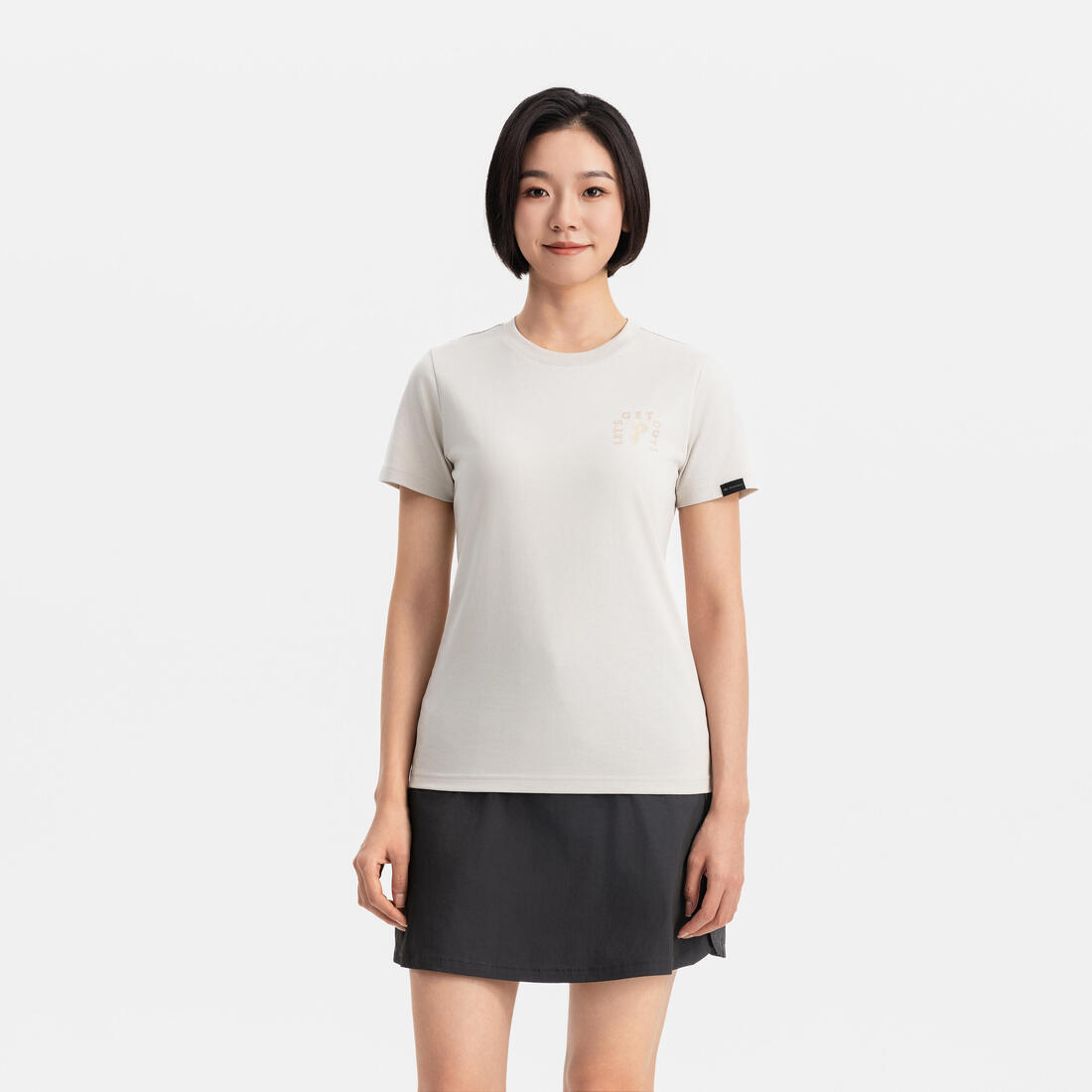 Jupe short de randonnée - nh500 - femme