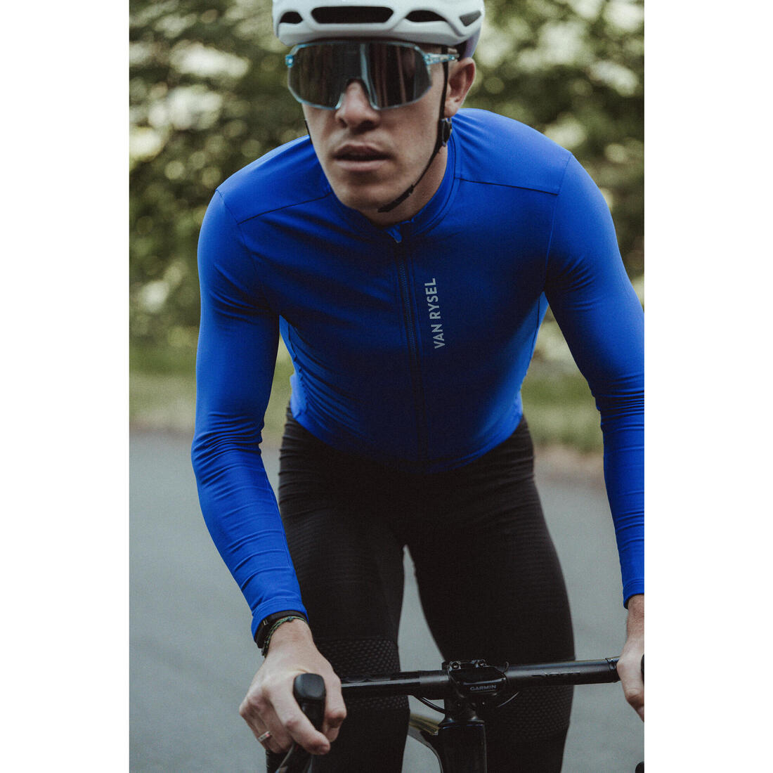 MAILLOT VELO ROUTE MANCHES LONGUES MI-SAISON Unisex -RACER 2
