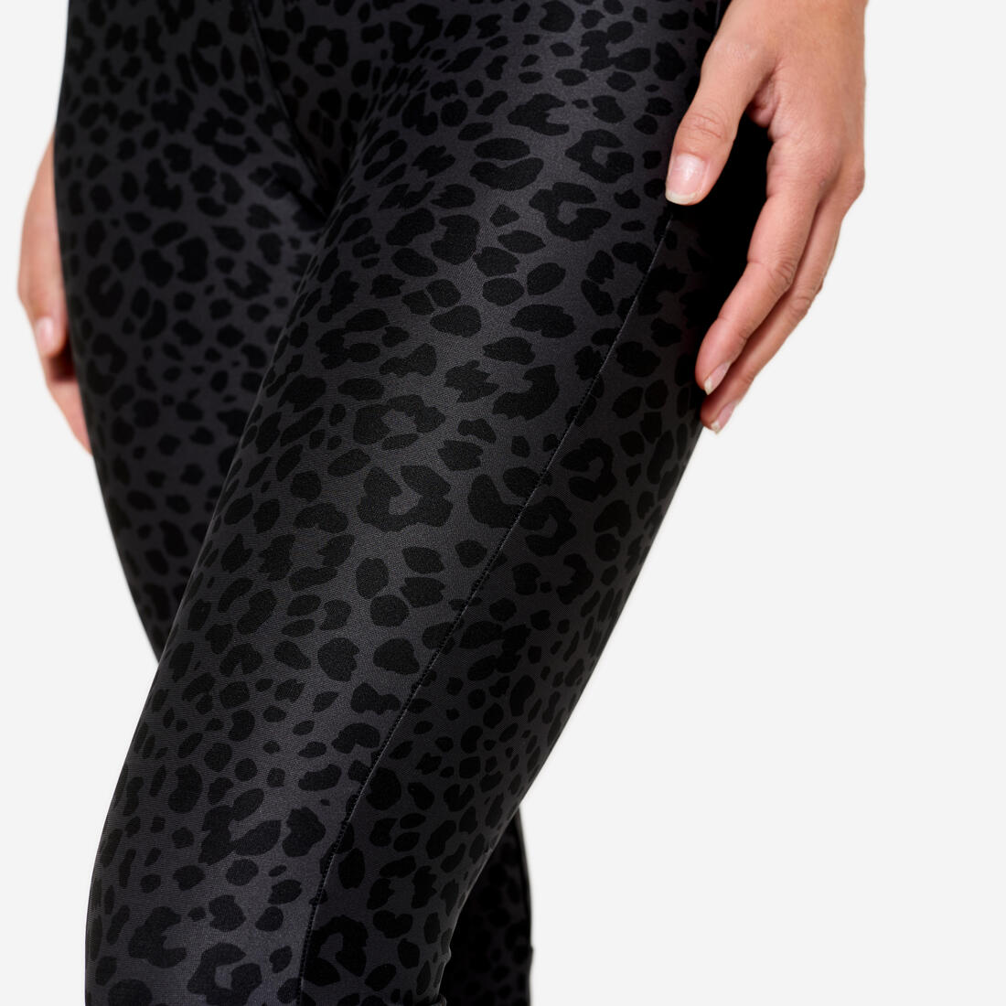 Legging de sport droit et respirant femme, imprimé