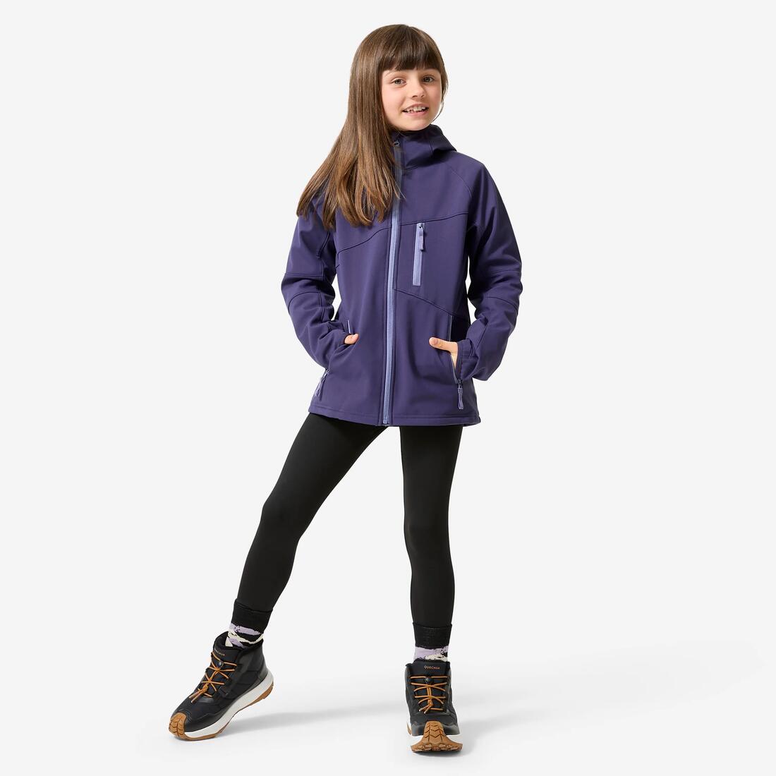Veste softshell de randonnée enfant 7-15 ans, hike 900