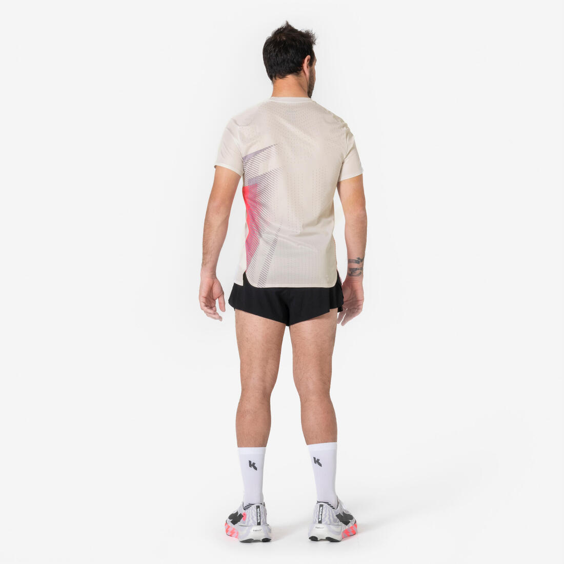 Short de running performance Homme, Kiprun Run 900 Proteam noir